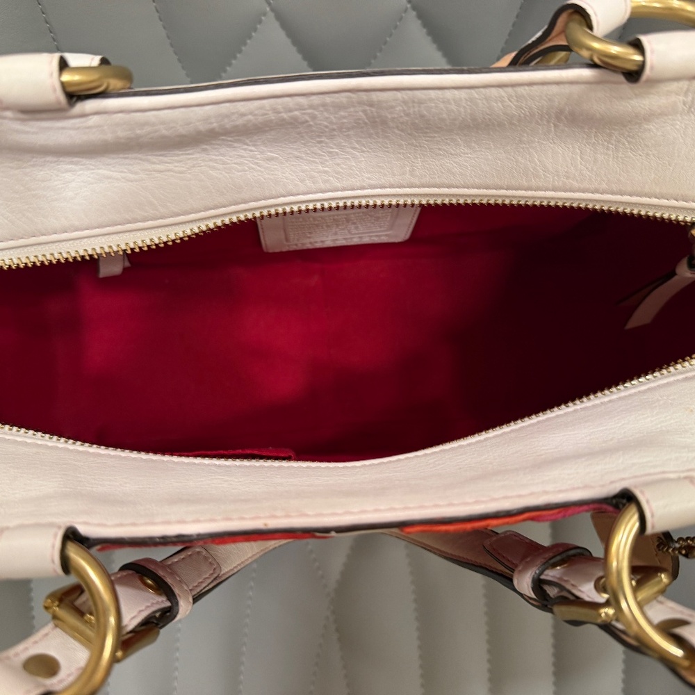 Limited Edition COACH Poppy For Peace Gallery Tote - Picture 7 of 9